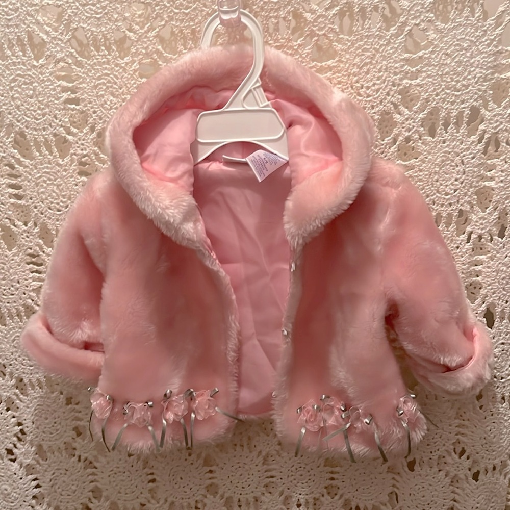 Pink Baby Jacket 6-9M